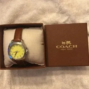 Coach | Accessories | Coach Boyfriend Neongreen Dial  display picture 1